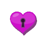 Purple Heart Lock